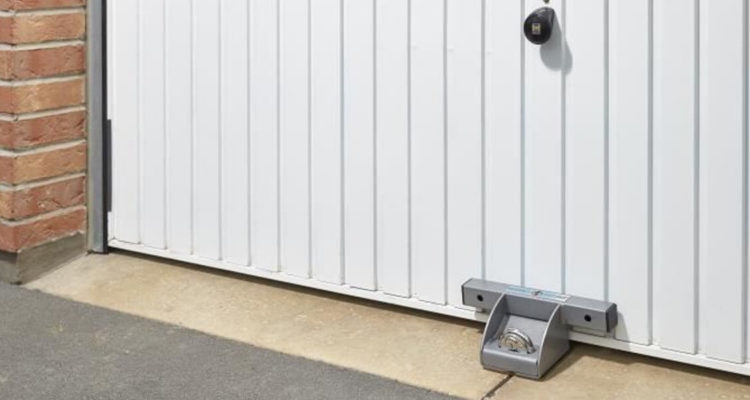 Securité anti cambriolage pour porte de garage
