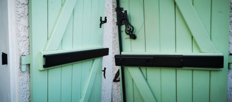 Barre De Très Haute Sécurité Coulissante à Verrouillage Par Clé