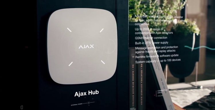 HUB ajax alarme