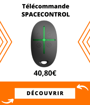 Spacecontrol AJAX noir