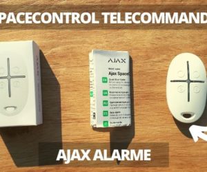 Ajax alarme anti intrusion Spacecontrol telecommande