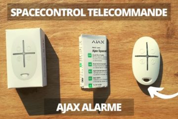 Ajax alarme anti intrusion Spacecontrol telecommande