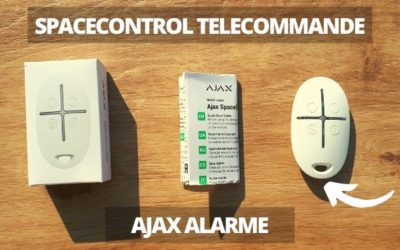 Ajax alarme anti intrusion Spacecontrol telecommande