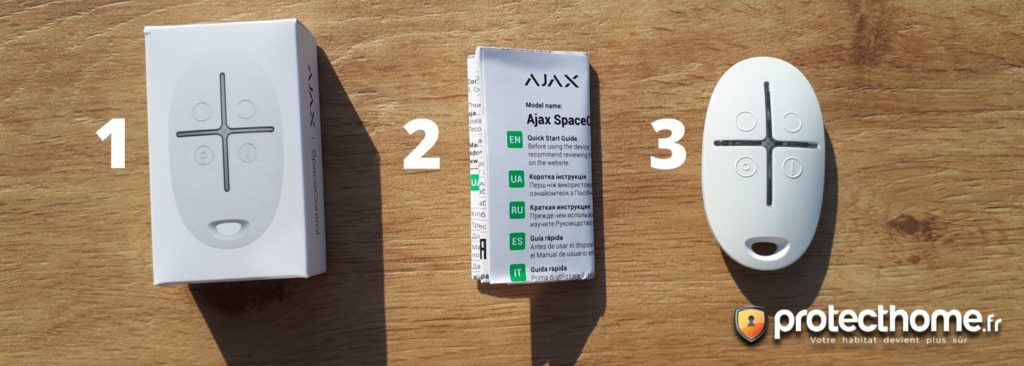 Alarme maison AJAX Spacecontrol